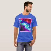 Nebula Stars Digital Art Design. Bestel nu T-shirt (Voorkant volledig)