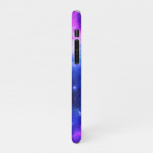 "Nebula Stars" - Een verbluffende digitale kunst m iPhone Hoesje (Linkerkant)