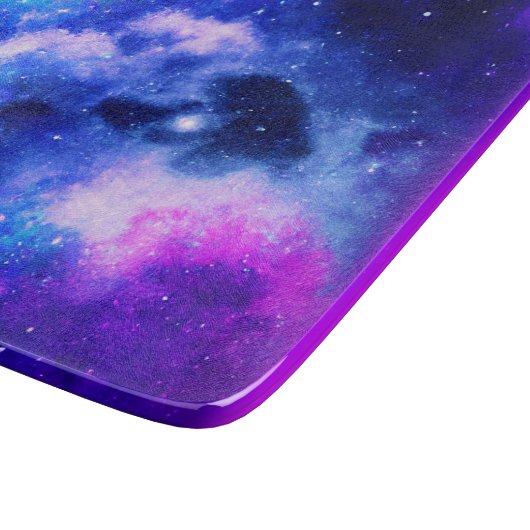 "Nebula Stars" - Een verbluffende digitale kunst m Snijplank (Hoek)