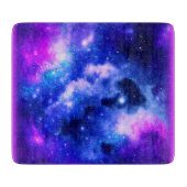"Nebula Stars" - Een verbluffende digitale kunst m Snijplank (Voorkant)