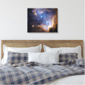 Nebula Stars Galaxy Canvas Afdruk (Insitu (Slaapkamer))