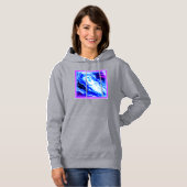 Nebula Stars Mooi design. Bestel nu Hoodie (Voorkant volledig)