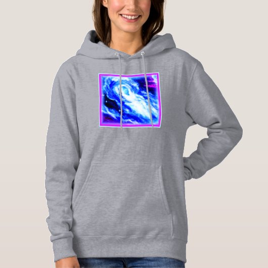 Nebula Stars Mooi design. Bestel nu Hoodie (Voorkant)