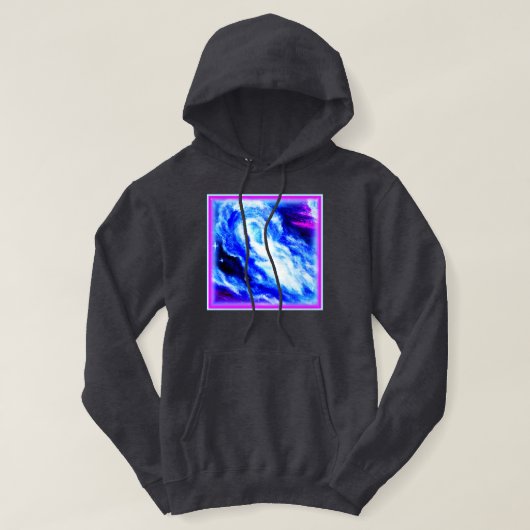 Nebula Stars Mooi design. Bestel nu Hoodie (Design voorkant)