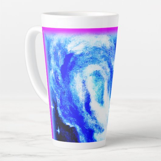 Nebula Stars Mooi design. Bestel nu Latte Mok (Linkerhoek)