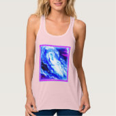 Nebula Stars Mooi design. Bestel nu Tanktop (Voorkant)