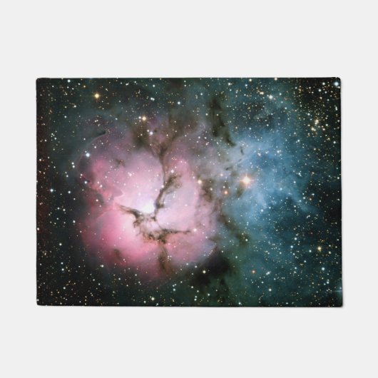 Nebula sterren galaxy hipster geek coole space sci deurmat (Voorkant)