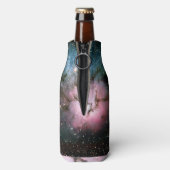 Nebula sterren galaxy hipster geek coole space sci flesjeskoeler (Fles Achterkant)