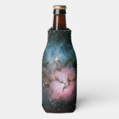 Nebula sterren galaxy hipster geek coole space sci flesjeskoeler (Fles Voorkant)