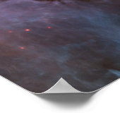 Nebula sterren Orion galaxy hipster geek space sci Poster (Hoek)