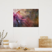 Nebula sterren Orion galaxy hipster geek space sci Poster (Keuken)