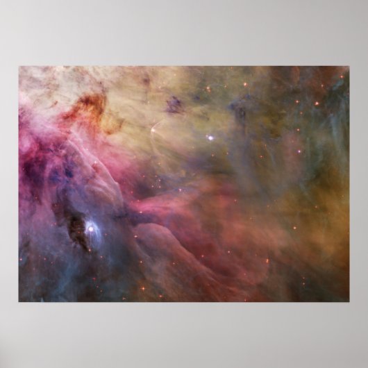 Nebula sterren Orion galaxy hipster geek space sci Poster (Voorkant)