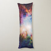 Nebula Sterrenstelsel Print Body Kussen (Achterkant (Verticaal))