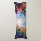 Nebula Sterrenstelsel Print Body Kussen (Voorkant Verticaal)