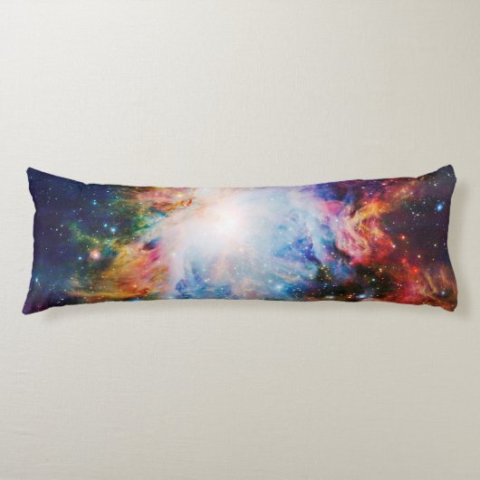 Nebula Sterrenstelsel Print Body Kussen (Voorkant)