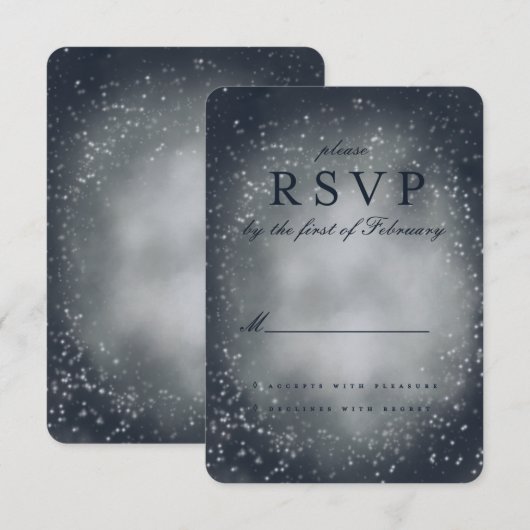 nebula stormy sky RSVP (Voorkant / Achterkant)