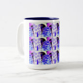 Nebula Tweekleurige Koffiemok (Voorkant links)