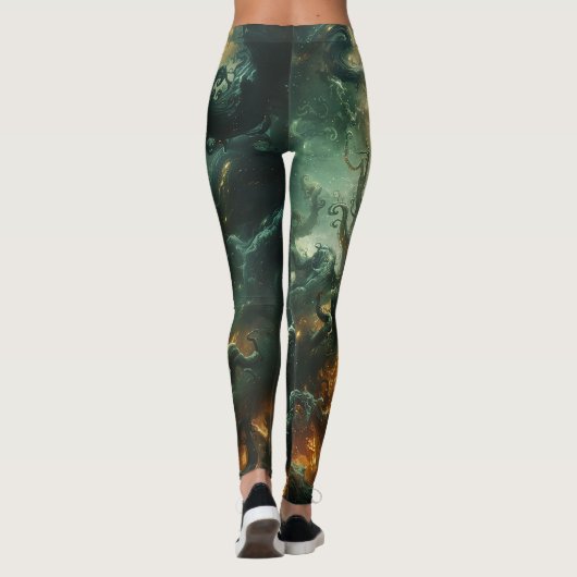 Nebula van tentakels panty's leggings (Achterkant)