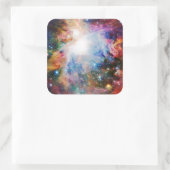 Nebula Vierkante Sticker (Tas)