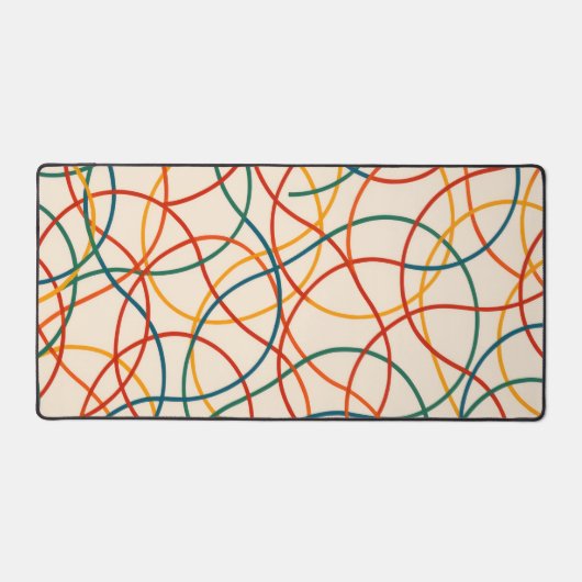 Nebula Vortex Fluid Ink Mousepad Bureaumat (Voorkant)