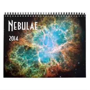 Nebulae 2014 Space Astronomy Calendar Kalender