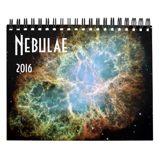 Nebulae Space Astronomy 2016 Stars NASA Kalender (Hoes)