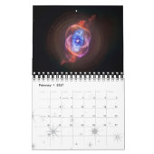 Nebulae Space Astronomy 2016 Stars NASA Kalender (Feb 2027)