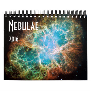 Nebulae Space Astronomy 2016 Stars NASA Kalender