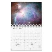 Nebulae Space Astronomy 2017 Universe NASA Kalender (Feb 2027)