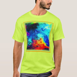 Nebulae's regenboog van kleuren. Bestel nu T-shirt