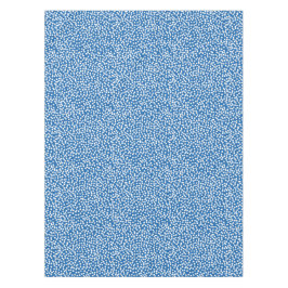 Nebulas Blue met White Snow Stippen Tablecloth Tafelkleed