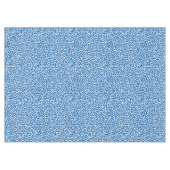 Nebulas Blue met White Snow Stippen Tafelkleed (Voorkant (Horizontaal))