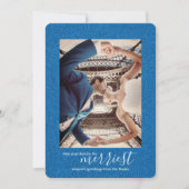 Nebulas Blue Paisley, kerstkaart (Voorkant)