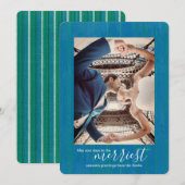 Nebulas Blue Stripe, kerstkaart (Voorkant / Achterkant)