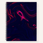 Nebula's Celestial Ballet Een Waterverf.. spiraalv Notitieboek (Voorkant)