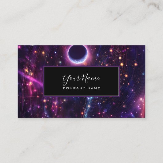 Nebuloria lullaby visitekaartje (Voorkant)