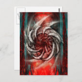 NECCROFUTURIST Abattoir Art Briefkaart (Voorkant / Achterkant)