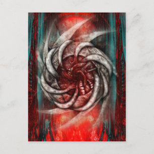 NECCROFUTURIST Abattoir Art Briefkaart