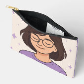 Neceser con ilustración - calma para tu día a día etui (Open)