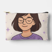 Neceser con ilustración - calma para tu día a día etui (Voorkant)