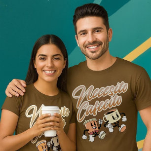Necesito Cafecito Spaans Koffie Shirt