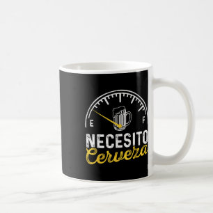 Necesito Cerveza Grappige gezegden Mexicaans Ik he Koffiemok