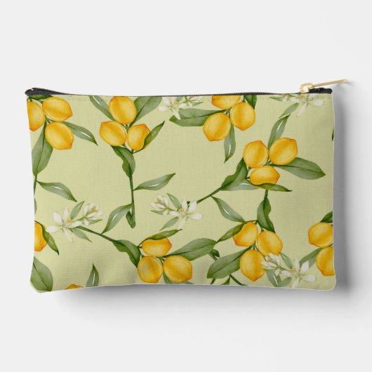 Necessaire gave lemon prints etui (Achterkant)