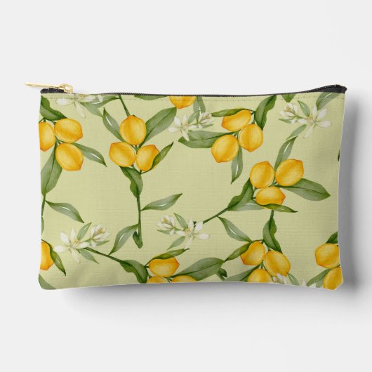 Necessaire gave lemon prints etui (Voorkant)