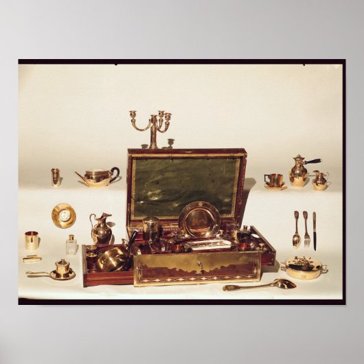 Necessaire van Napoleon I Poster (Voorkant)