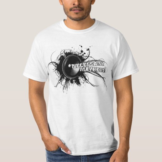 Necessary Mayhem T-shirt (Voorkant)