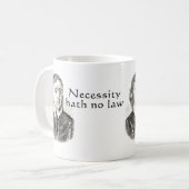 Necessentie Hath No Law Koffiemok (Voorkant links)