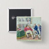 Necessitas Non Habet Leges Vierkante Button 5,1 Cm (Voorkant /achterkant)