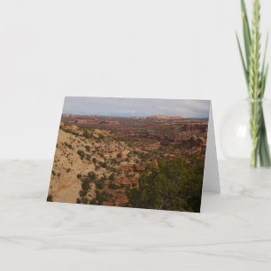 Neck Springs Trail in Canyonlands National Park Kaart