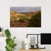 Neck Springs Trail in Canyonlands National Park Poster (Thuiskantoor)